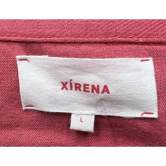 Xirena Jaymes Jumpsuit in Sun Dried Red NWT Size Large - Picture 8 of 9